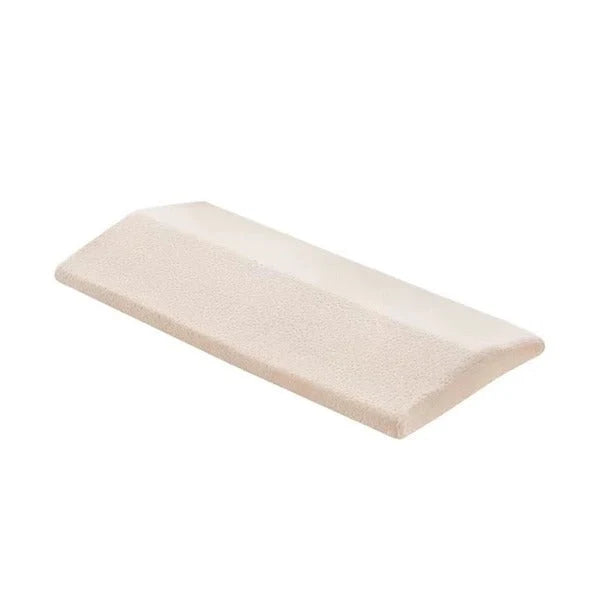 Lumbar Support Pillow Contoured Memory Foam Removable Mesh Cover