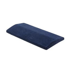 Lumbar Support Pillow Contoured Memory Foam Removable Mesh Cover