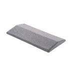 Lumbar Support Pillow Contoured Memory Foam Removable Mesh Cover