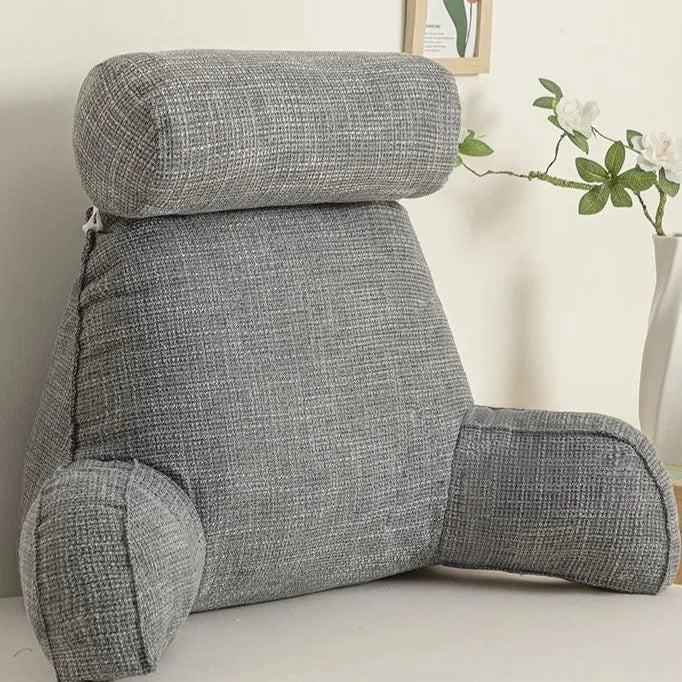 Lumbar Support Pillow Ergonomic Adjustable Headrest & Armrests