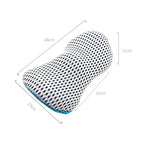 Lumbar Support Pillow Orthopedic Memory Foam Removable Cover