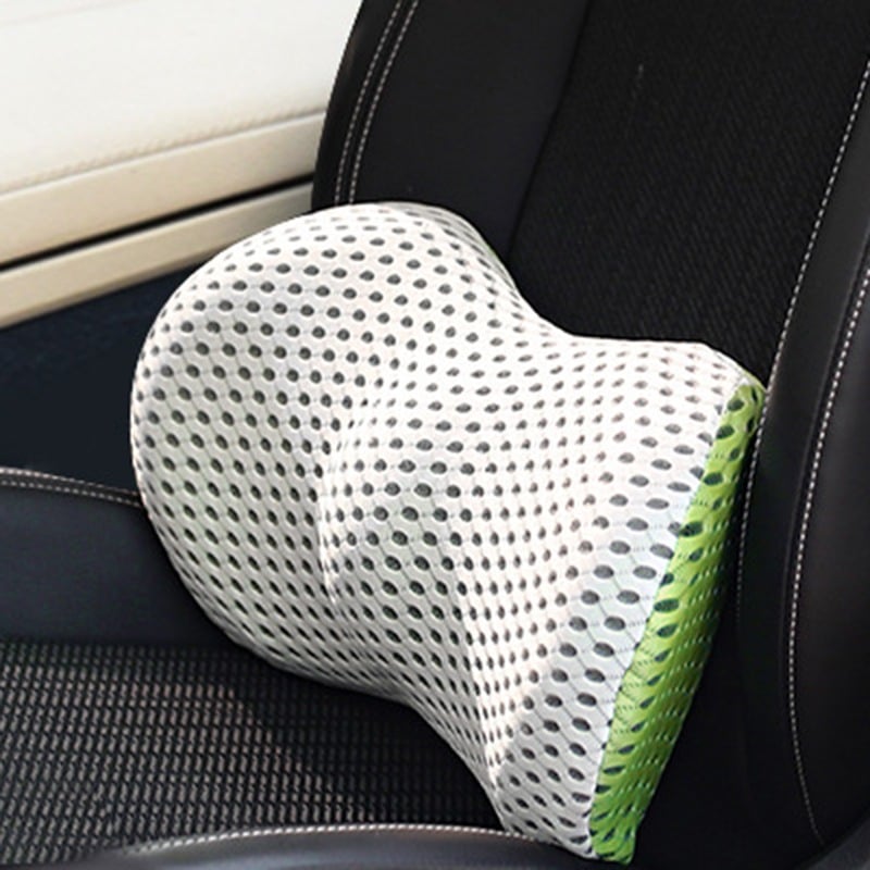 Lumbar Support Pillow Orthopedic Memory Foam Removable Cover