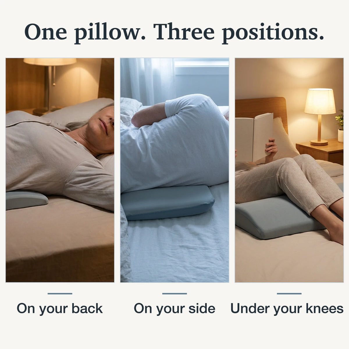 Lumbar Support Pillow Slow-Rebound Memory Foam 23.6 Inch