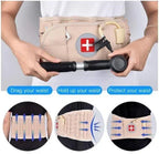 Lumbar Traction Belt Inflatable 4-Inch Manual Pump