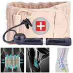 Lumbar Traction Belt Inflatable Manual Pump 4 Inch Lift