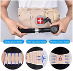 Lumbar Traction Belt Inflatable Manual Pump 4 Inch Lift