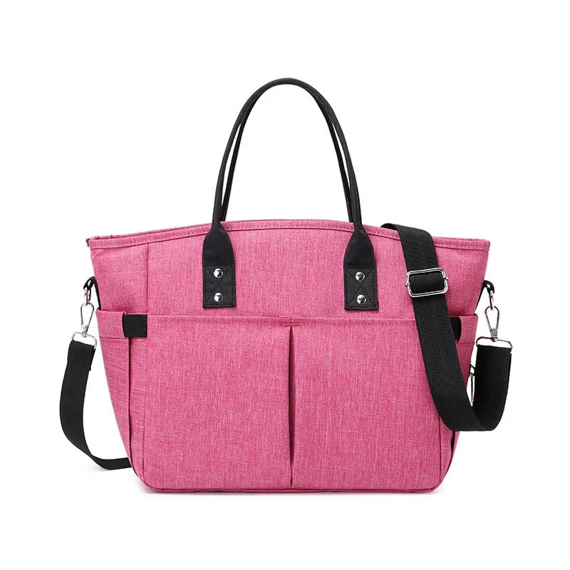 Lunch Bag Insulated Leak-Proof Zipper Detachable Strap
