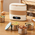Lunch Box Self-Heating 304 Stainless Steel Bento