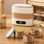 Lunch Box Self-Heating 304 Stainless Steel Bento