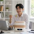 Lunch Box Self-Heating 304 Stainless Steel Bento