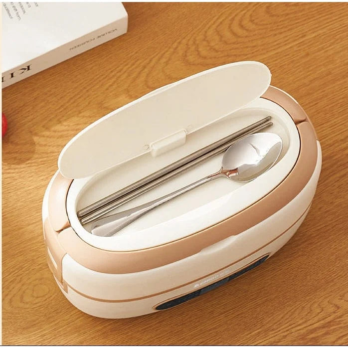 Lunch Box Self-Heating 304 Stainless Steel Bento