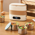 Lunch Box Self-Heating 304 Stainless Steel Bento