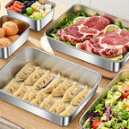 Lunch Box Stainless Steel Airtight Silicone Seal Dishwasher Safe
