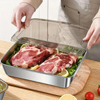 Lunch Box Stainless Steel Airtight Silicone Seal Dishwasher Safe