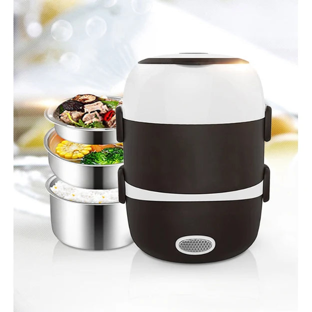 Lunch Box USB Heated Stainless Steel Multi-Layer