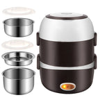 Lunch Box USB Heated Stainless Steel Multi-Layer