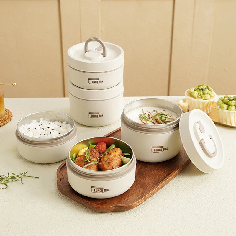 Lunch Box Vacuum Insulated Stainless Steel & Leak-Proof
