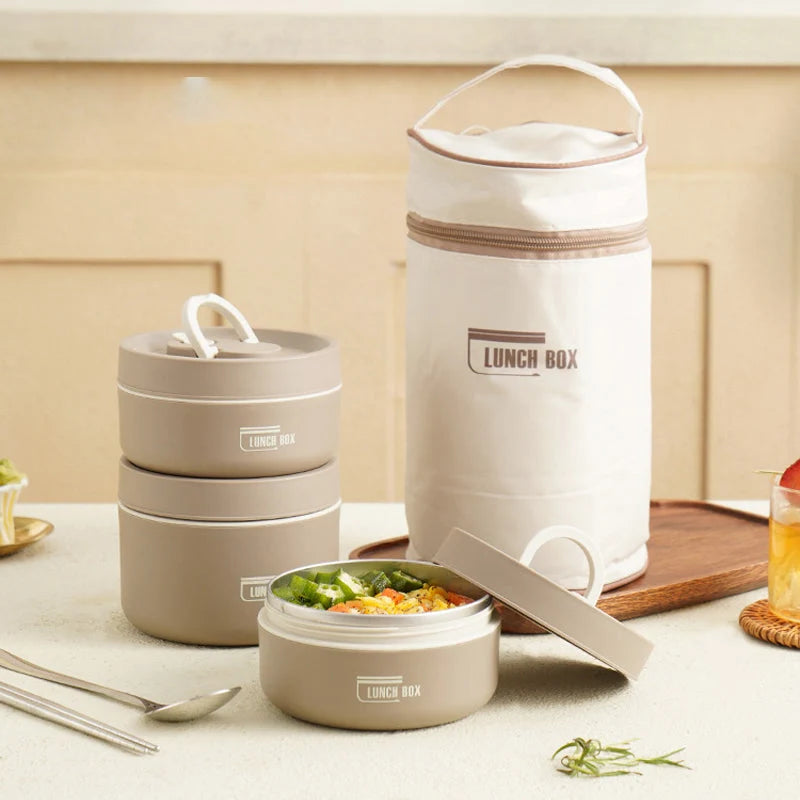 Lunch Box Vacuum Insulated Stainless Steel & Leak-Proof