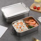 Lunchbox Set Stainless Steel Multi-Compartment 3 Piece