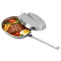 Lunchbox Stainless Steel Divided Compartments & Handle