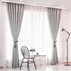 Macramé Curtain Tiebacks Handwoven Cotton & Wood