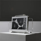 Magazine Holder Transparent Acrylic Space-Saving Storage
