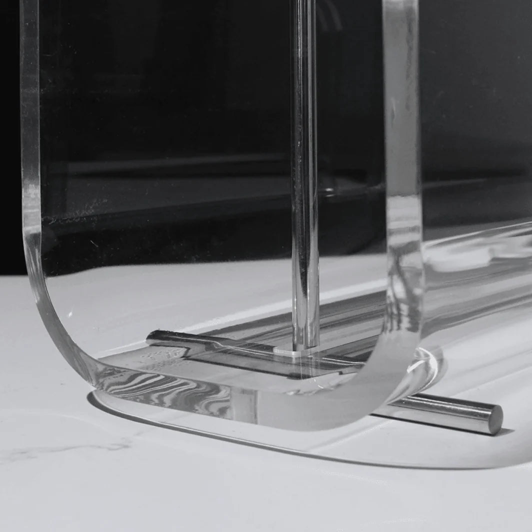 Magazine Holder Transparent Acrylic Space-Saving Storage