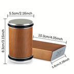 Magnetic Angle Diamond Whetstone Set (Solid Wood Base)