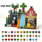 Magnetic Blocks Set Snap-Together 150 Or 300 Pieces