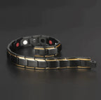 Magnetic Bracelet Hematite Stainless Steel Waterproof Adjustable