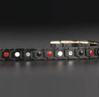 Magnetic Bracelet Hematite Stainless Steel Waterproof Adjustable