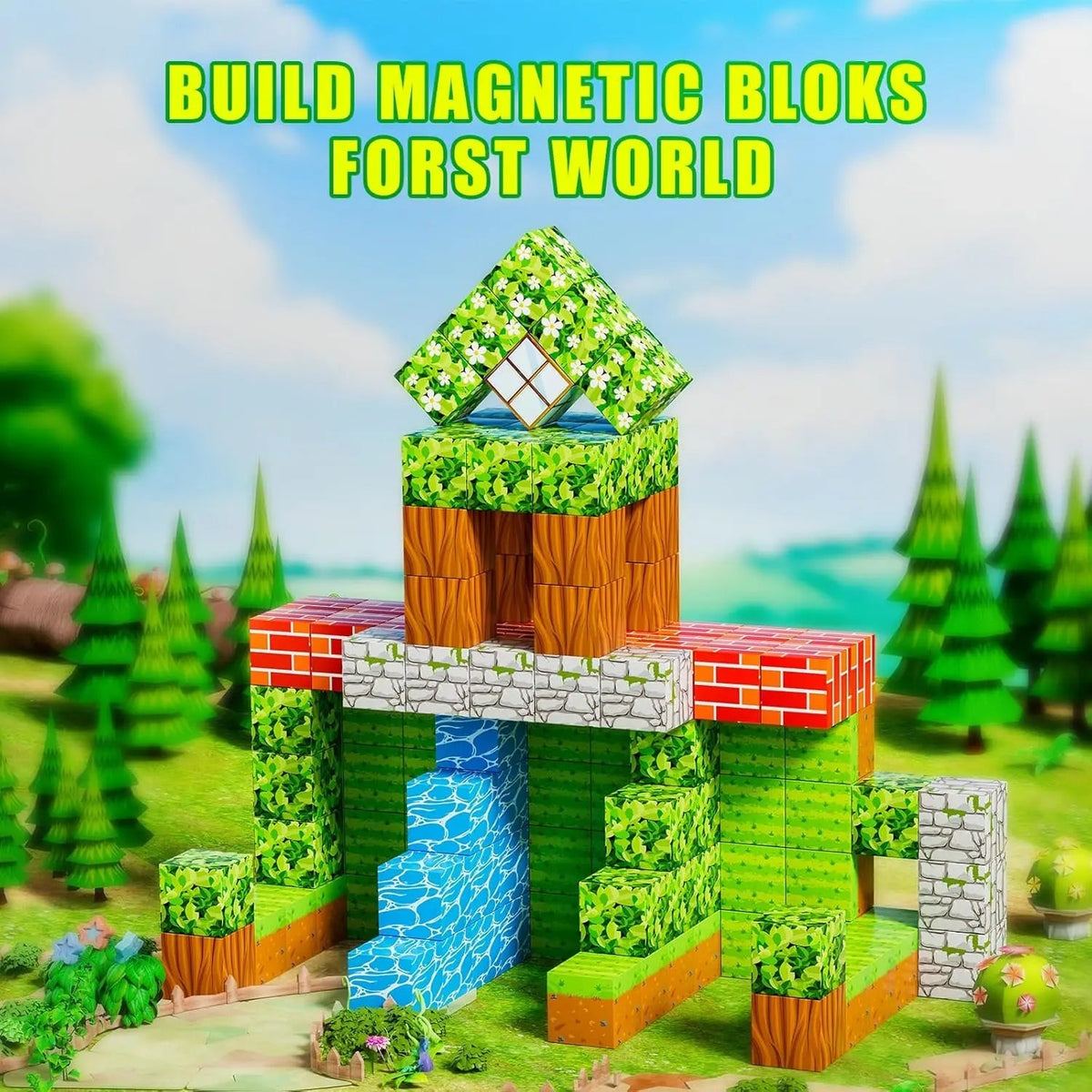 Magnetic Building Blocks Non-Toxic STEM
