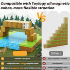 Magnetic Building Blocks STEM Easy Connect Non-Toxic