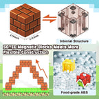 Magnetic Building Blocks STEM Easy Connect Non-Toxic
