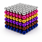 Magnetic Building Set 216 Pieces Durable Magnets