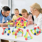 Magnetic Building Set 98 Pieces STEM 2D & 3D