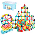 Magnetic Building Set 98 Pieces With Storage Box