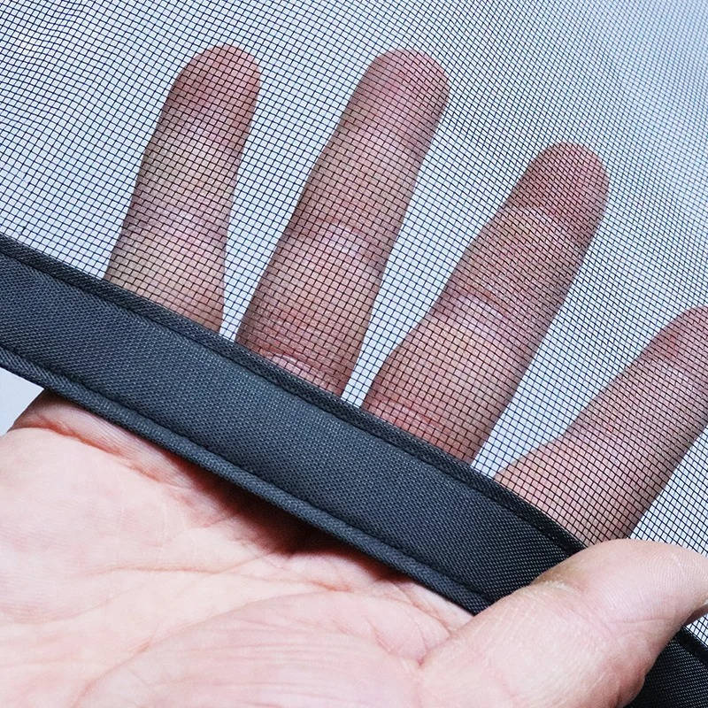 Magnetic Screen Door Auto-Close Custom Fit Polyester Mesh