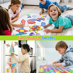 Magnetic Tiles Set 40 Pieces Child-Safe STEM