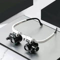Magnifier Glasses Hands-Free Dual LED Three Magnifications