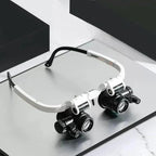 Magnifier Hands-Free 3 Interchangeable Lenses Dual LED