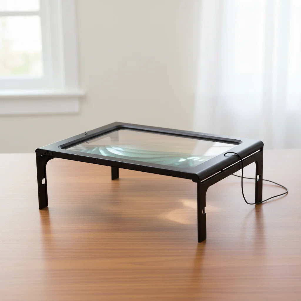 Magnifying Glass Foldable 3x Magnification & Built In LED