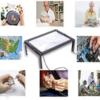 Magnifying Glass Foldable 3x Magnification & Built In LED