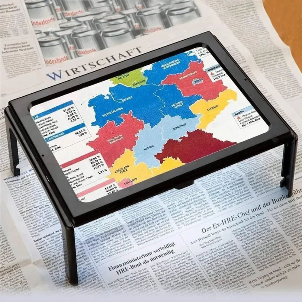 Magnifying Glass Foldable 3x Magnification & Built In LED