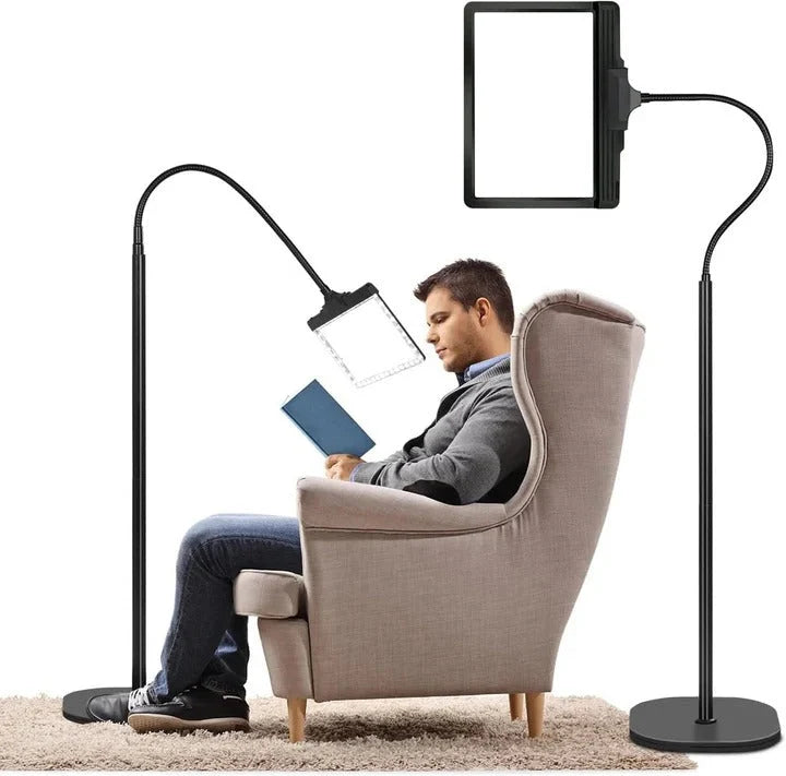 Magnifying Glass Hands-Free Wide Acrylic Lens LED
