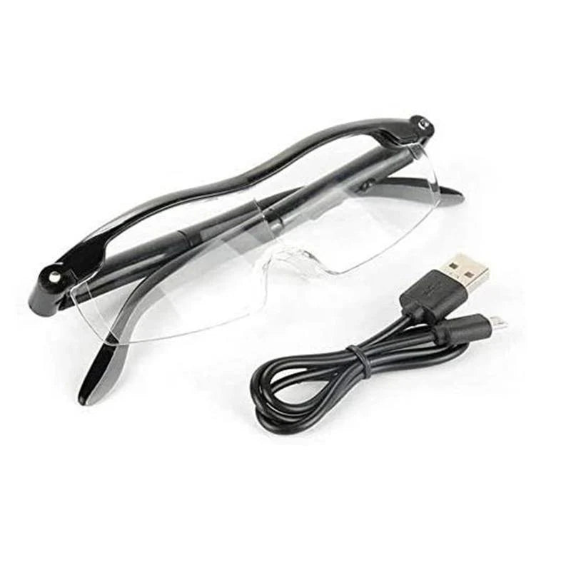 Magnifying Glasses Double-Focus Dual LED USB Rechargeable
