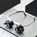 Magnifying Headset Hands-Free Adjustable LED Three Lenses