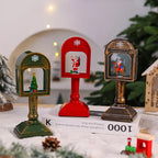 Mailbox Decoration Illuminated LED Tabletop Durable Plastic