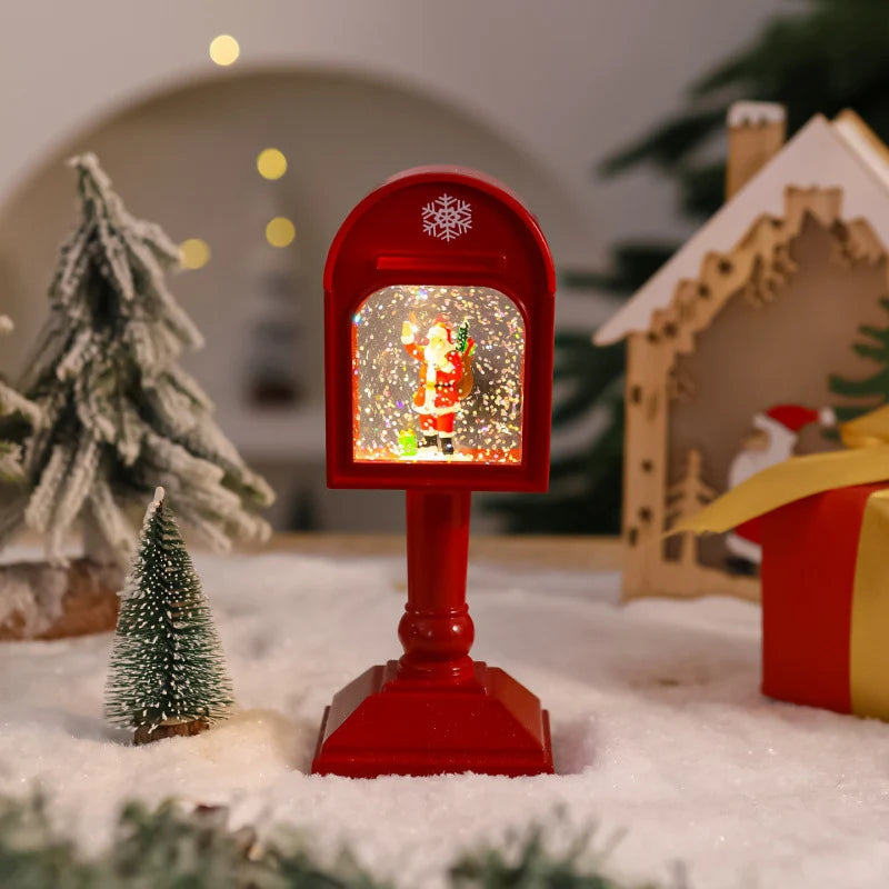 Mailbox Decoration Illuminated LED Tabletop Durable Plastic