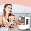Makeup Brush Cleaner High-Speed Spinning Multiple Collars